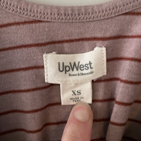 Striped Henley Dream Tank - UpWest size XS - Picture 4 of 5